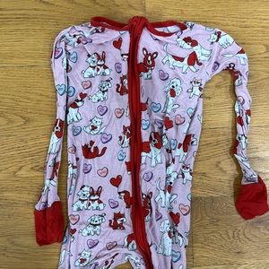 Little Sleepies 18-24 mo Valentine’s Day Pajamas